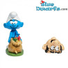 Smurf verkleed als Gargamel – Verzamelbeeldje van de Smurfen – Pixi – 2026 – 4,5 cm