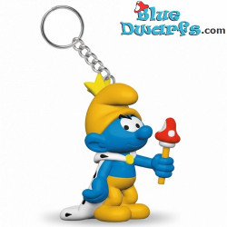 PRÉCOMMANDE: Schtroumpf Roi – Porte-clés Schtroumpf – Figurine Plastoy – 2026 – 5,5 cm