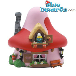 PRE-ORDER: Lazy Smurf, Smurfette’s House and Smurf with Snail Money Boxes – Plastoy Set – 2026