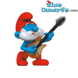 VORBESTELLUNG: Papa Schlumpf mit einer Gitarre – Schlümpfe-Figur – Plastoy – 2026 – 5,5 cm