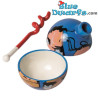 Taza de espresso con forma de bomba – Con pajita – Azul – Parastone – Selwyn Senatori  – 7 x 10 x 11 cm