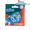 Blad en De Smurfen – Smurfen Rond Glasmagneet – Power Gift – 5 cm