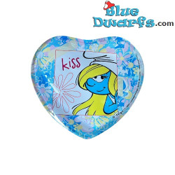 Smurfin – Smurfen Hartvormige Glasmagneet – Power Gift – 5 cm