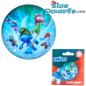Blad en De Smurfen – Smurfen Rond Glasmagneet – Power Gift – 5 cm