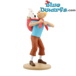 Tintin ramène Milou - Tintin - Figurine Résine - Nr. 42194 - 13cm