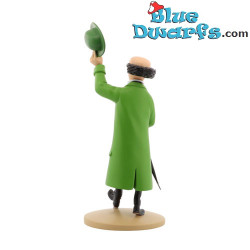 Professor Bienlein grüßt mit seinem Hut - Tim & Struppi Harzfiguren-Kollektion - Nr. 42252 - 15 cm