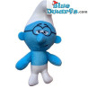Jouet en peluche schtroumpf - Schtroumpf avec lunettes - l 'Angleterre - Mc Donalds Happy Meal - 2022 - 12cm