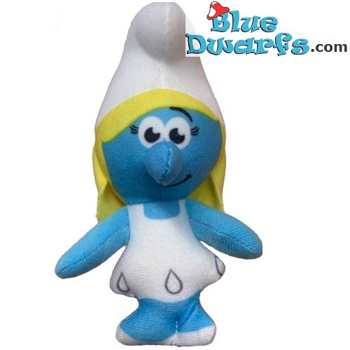 Jouet en peluche schtroumpf - Schtroumpfette - l 'Angleterre - Mc Donalds Happy Meal - 2022 - 12cm