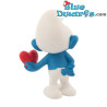 20817: Smurf with heart (2019) - Schleich - 5,5cm