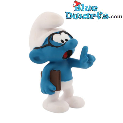 20812: Puffo quattrocchi con libro (2019) - Schleich - 5,5cm