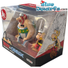 Asterix & Obelix Seated - Asterix & Obelix Figurines Set - Lightweight Decorative Figurines - Plastoy - 12 - 13.5 cm