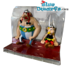Asterix & Obelix Seduti – Set di Figurine di Asterix & Obelix – Figurine Decorative Leggere – Plastoy – 12 – 13,5 cm