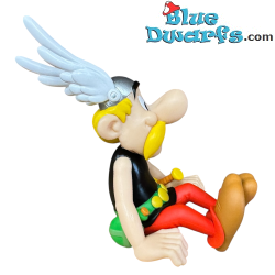 Asterix & Obelix Zittend – Asterix & Obelix Figuren Set – Lichtgewicht Decoratieve Figuren – Plastoy – 12 – 13,5 cm