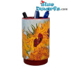 Portalápices Girasoles de Van Gogh - Colección Vincent van Gogh - Parastone - 11,5 cm / Ø 7 cm