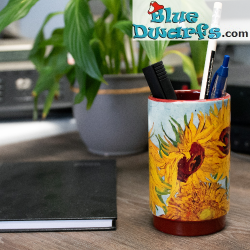 Van Goghs Sonnenblumen Stiftehalter - Vincent van Gogh Kollektion - Parastone - 11,5 cm / Ø 7 cm