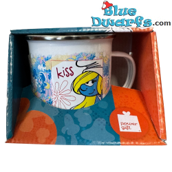 Smurfette - Smurf Enamel Mug - Power Gift - English Language - 350 ML
