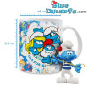 Smurfin, Grote Smurf en Brilsmurf – Smurfen keramische mok – Power Gift - 330 ML