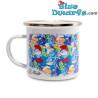 Puffetta, Grande Puffo e Puffo Quattrocchi – Tazza smaltata Puffo – Power Gift - 350 ML