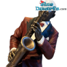 Saxofonista Tenor – Músico de Jazz – Colección Le Monde Du Jazz – Parastone – 28,5 cm