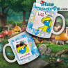 Schlumpfine – Schlumpf-Keramiktasse – Power Gift – Englische Sprache - 330 ML