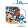 The Smurfs Village - Smurf Ceramic Mug - Power Gift - English Language - 330 ML