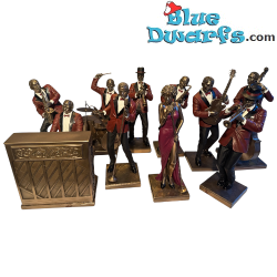 Conjunto Completo de Banda de Jazz - Músicos de Jazz - Colección Le Monde Du Jazz - Parastone – 10 Estatuas