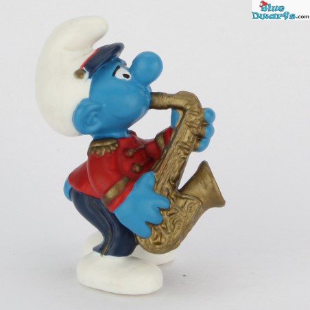 20485: Smurf with saxophone (Band 2002)