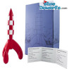 Tintin, Hadcok, Calculus and Snowy Cosmonauts and Tintin Rocket - Tintin Resin Figurines Collection Set - Tintinimaginatio