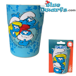 Lot de 4 Gobelets Enfants Les Schtroumpfs – Gobelets Enfants Les Schtroumpfs – Power Gift