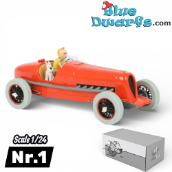 Der Amilcar CGSS - Zigarren des Pharaos - Tim-und-Struppi-Auto - Maßstab 1/24 - Nr. 1