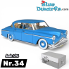 El Coche de los Intérpretes - Chrysler Imperial - Coche de Tintín N°34 - 1953 - 1/24 - 25 cm