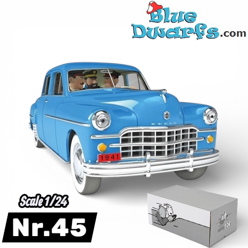 Coronet Dodge - Tim und Struppi Auto Nr. 45 - 1/24 - Tim und Struppi Reiseziel Mond - 10 cm