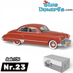 Müllers Roadmaster - Kuifje Auto N°23 - 1/24 - 12 cm