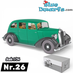 Der Gangster Cari - Tim und Struppi Auto Nr. 26 - 1/24 - 12 cm