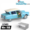 Professeur Tournesol dans la voiture du médecin - Citroën Ami 6 Saloon - 1961 - Voiture de Tintin - Échelle 1/24 - N° 18
