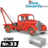 Der rote Abschleppwagen mit Schulze und Schultze - Chevrolet Pick-up Truck - 1934 - Tim Auto - Maßstab 1/24 - Nr. 33