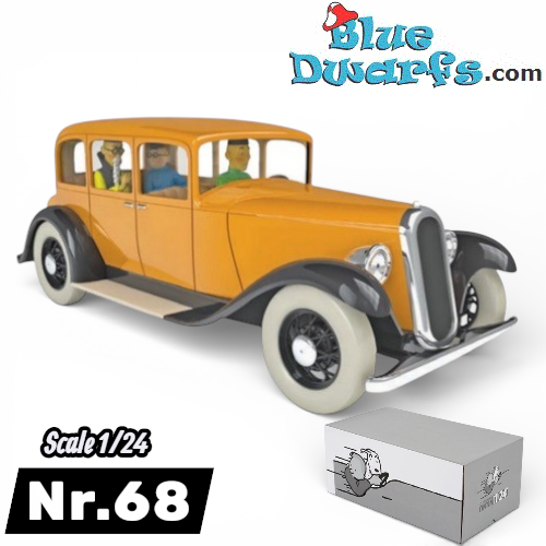 Ford Limousine Model A II - 1931 - Auto di Tintin - Mr. Wang - Scala 1/24