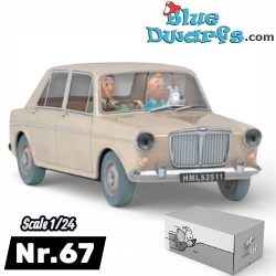 MG 1100 - 1962 - Voiture Tintin - La MG de L'auto-stop - Échelle 1/24