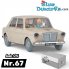 MG 1100 - 1962 - Coche de Tintín - coche de autoestopistas - Escala 1/24