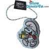 Jokey Smurf doing Christmas Shopping with Scarf – The Smurfs Embroidery Christmas Tree Ornament – Hola Taiwan - 6,5 cm