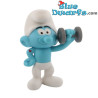 Hefty smurf - Plastic figurine - Burger King (2025) - 9 cm