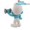 Hefty smurf - Plastic figurine - Burger King (2025) - 9 cm