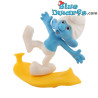 Pitufo tontín Pitufo resbalando - Figura de plástico - McDonald’s Happy Meal (2013) - 8 cm