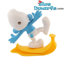 Ausrutschender Clumsy Schmlumpf - Plastikfigur - McDonald’s Happy Meal (2013) - 8 cm