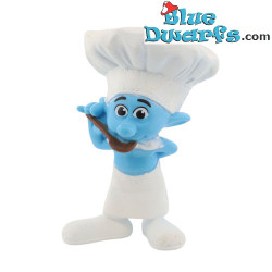 Schtroumpf cuisinier - Figurine en plastique - McDonald’s Happy Meal (2011) - 8 cm