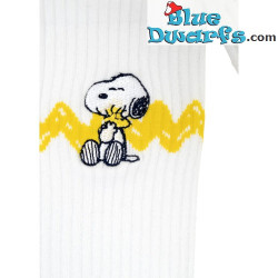 Snoopy – Chaussettes de sport Snoopy – Blanc – Peanuts x Bavarian Caps