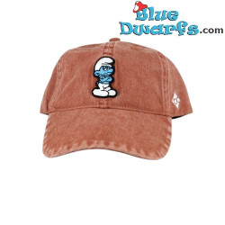 Pitufo Gruñón - Gorra para adultos - Rojo óxido - Bavarian Caps - 58 cm
