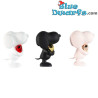 Set de 3 Snoopy avec Cœur Chromé – Snoopy – Peanuts – Leblon Delienne – 12 × 9 cm