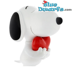Snoopy tenant un cœur chromé – Snoopy – Peanuts – Leblon Delienne – 27 × 17 cm