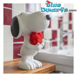 Snoopy Holding a Chromed Heart - Snoopy- Peanuts - LEBLON DELIENNE - 27 x 17 cm